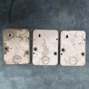Sargent & Greenleaf S&G R-6730 Combo Safe Lock Backplates (Lot Of 3) R-6720-2 - Picture 1 of 7