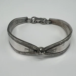 Vintage Silver Plated Spoon Bracelet Estate Find - Picture 1 of 7