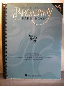 The Ultimate Broadway Fake Book (Over 720 Songs from Over 240 Shows) - Picture 1 of 15