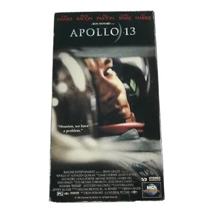 Apollo 13 VHS Tape Movie Tom Hanks Kevin Bacon Sci-Fi Suspense AS IS Untested - Imagen 1 de 2