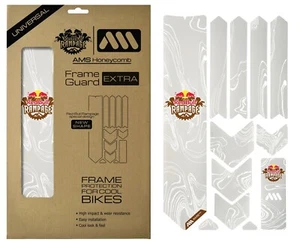 All Mountain Style AMS Frame Guard Extra (XL) – Red Bull Rampage Ridgeline White - Picture 1 of 8