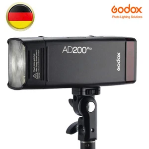 Godox AD200Pro 200W Outdoor Blitzlicht TTL 2.4G x System 1/8000 HSS Flash licht - Bild 1 von 10