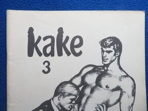 KAKE #3 VINTAGE TOM OF FINLAND OVERSIZE 8,5x11 RARO - Imagen 1 de 1
