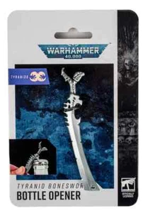TYRANIDEN KNOCHENSCHWERT FLASCHENÖFFNER WARHAMMER 40.000 40K OFFIZIELL LIZENZIERT - NEU - Bild 1 von 4