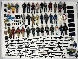 GI JOE Mixed Lot, ARAH, Rise Of Cobra, The Corps, USED, Lots Of Accessories - Picture 1 of 23