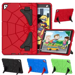 Kids Heavy Duty Shockproof Case Stand Cover For iPad 10.2-inch 7th 8th 9th Gen - Picture 1 of 96