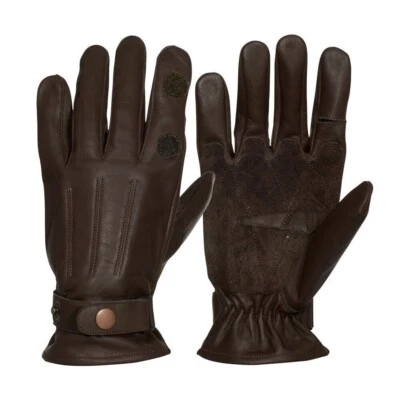 Percussion Leather Rambouillet Warm Shooting Gloves Fold Back Trigger Finger New - Image 1 of 4