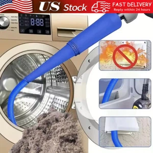 Dryer Vent Cleaner Kit Vacuum Hose Attachment Brush Lint Remover Power Washer US - Picture 1 of 13