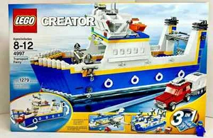 LEGO (4997) Creator 3-in-1: Transport Ferry New Sealed Retired Boat Ship Plane - Picture 1 of 6