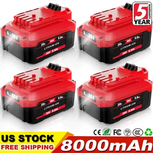 8 Ah For Craftsman V20 20V MAX Tools Lithium-ion Battery CMCB204 CMCB202 CMCB201 - Picture 1 of 20