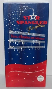 Star Spangled Rhythm Voices of Broadway & Hollywood 4 CD's & Booklet SHIPS FREE - Picture 1 of 4