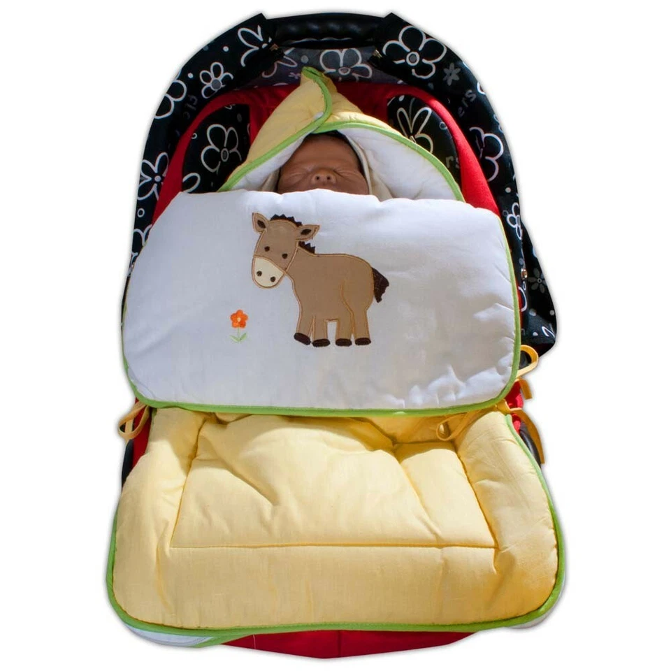 Schlafsack Kuschelsack Fußsack Luxus Prestij in Gelb - Bild 1 von 1