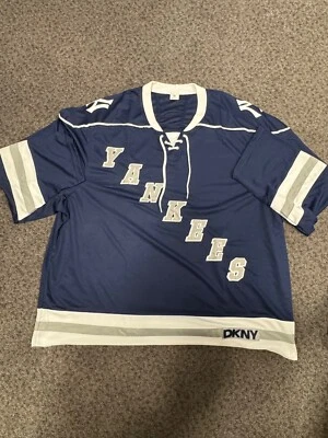 Camiseta de hockey de los New York Yankees adulto XL SGA 4/25/25 DKNY NUEVA Foto 1 de 2