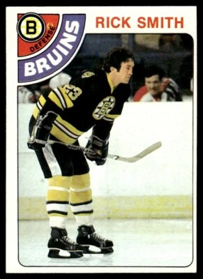 1978-79 Topps Hockey Card Rick Smith Boston Bruins #164 - Image 1 of 2