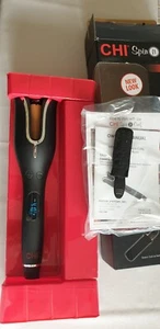 CHI Spin N Curl CA2247 Keramik rotierend 1" Lockenstab schwarz einstellbare Temperatur - Bild 1 von 4