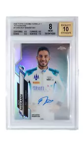2020 Topps Chrome Formula 1 Roy Nissany AUTO 10 BECKETT 8 - Picture 1 of 2