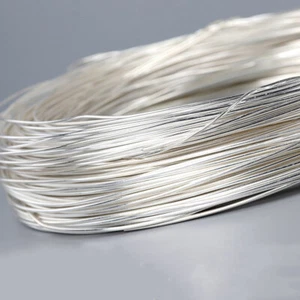 1m Silver Alloy Wire Crafts Braided Metal DIY Material 0.4-1.6mm Diameter Multi - Picture 1 of 8