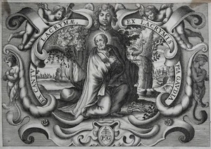 LYON MARQUE TYPOGRAPHIQUE Printers' Mark Pierre GUILLIMIN 1664 Saint Pierre - Picture 1 of 2