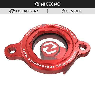 Tapa de la cubierta del filtro de aceite del motor para Honda CRF450RX CRF450R 2017-2025 CRF450L 19-20 Foto 1 de 4