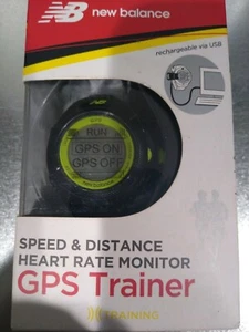 New Balance GPS Cardio Trainer Lime W/ Heart Rate 50104 NB rechargable with USB - Picture 1 of 6