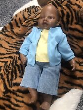 Heidi Ott 13” Bean Body African American doll..