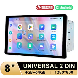 Joying 8 Zoll HD 1280*800 Doppel Din 4GB 64GB Android 12 Autoradio 5Ghz WiFi DSP - Bild 1 von 14