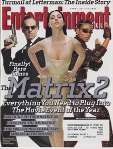 Entertainment Weekly 705 Apr 18 2003 MATRIX 2 Without A Trace Evanescence - Imagen 1 de 2