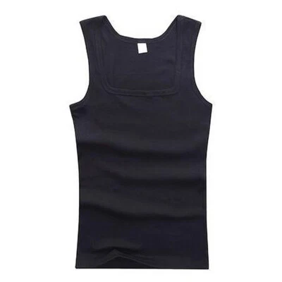 Mens Casual New Denim Vest Sleeveless Thin Short Fashion Jacket Retro Waistcoat© - Image 1 of 4