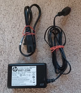 OEM HP 0957-2398 AC Power Adapter With Power Cable ~ 30V 333mA - Picture 1 of 7