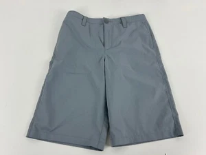Under Armour Shorts Boys Size 16 Gray Loose Pockets UA - Picture 1 of 4