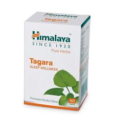 Himalaya Pure Herbs - Tagara Sleeo Wellness - Promotes Restful Sleep - 60 Tab