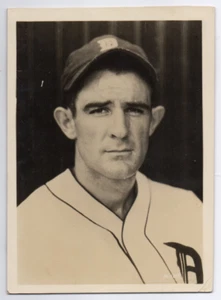 Foto tipo 1 1933-38, 5x7, ELDEN AUKER, Tigres de Detroit, Norman Paulson - Imagen 1 de 2