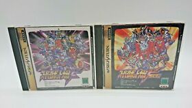 Super Robot Taisen F & Taisen F Final Sega Saturn RPG Games SS Japan NTSC-J