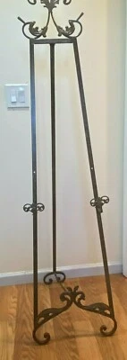 Caballete Metal Marco Plegable Soporte Expositor XL 69" Alto Ajustable  Foto 1 de 4