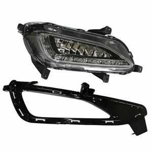1 Pair LED DRL Daytime Running Lamp Fog Lights For Hyundai Tucson 2015 2016 2017 - Picture 1 of 11