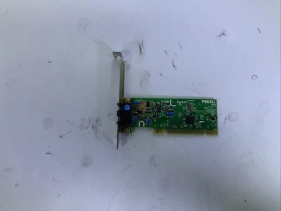 AGERE PINBALL P40 PCI 56KBPS INTERNAL FAX MODEM CARD - JJ Q6A - Image 1 of 4