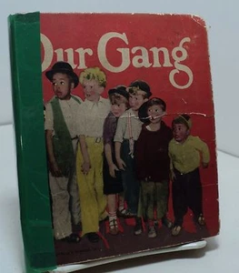Our Gang by Charles T Clinton - Saalfield - 1934 - Little Big Book - Imagen 1 de 5