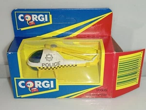 Corgi Juniors / Police Helicopter - White Yellow Black - Model Aircraft x1 - Picture 1 of 5