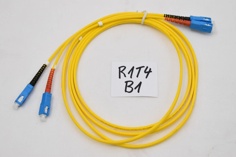 Diverse Glasfaser LWL Fiber Optic Patchkabel SC/LC/ST/Duplex/MTRJ Ex. Bundeswehr - Bild 1 von 1