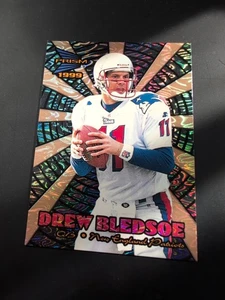 1999 Pacific Prism Drew Bledsoe #13 Sunday's Best New England Patriots - Bild 1 von 2
