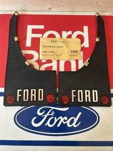 80s 90s Ford Mudflap Fiesta Or Sierra Escort Orion XR2 XR3 Ghia Made In Italy - Picture 1 of 6