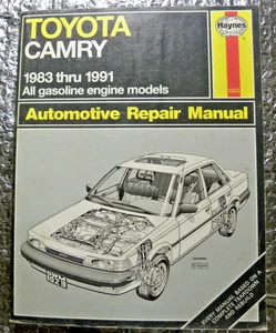 Haynes Repair Manual 1983-1991 Toyota Camery All Gasoline Engine Models - Picture 1 of 6