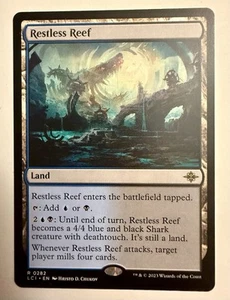Restless Reef - LCI #282 | NORMAL | NM | MTG - Picture 1 of 1