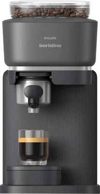 Philips Baristina Espresso Machine Color: Black with Black Portafilter - Image 1 of 4