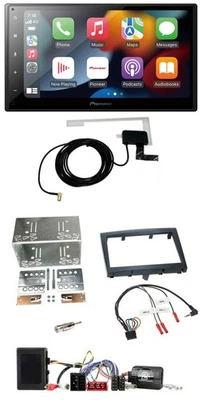 Pioneer Lenkrad USB Bluetooth DAB 2DIN Autoradio für Porsche Boxster 911 Cayman - Bild 1 von 4