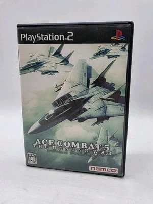 Japanese Ace Combat 5 The Unsung War Playstation 2 PS2 Complete US Seller - Image 1 of 4