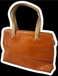 BEIJO ORANGE Large Handbag Tote w/ Double Handles - Picture 1 of 7