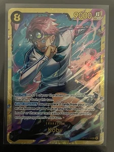 Koby (119) OP11-119 A Fist of Divine Speed Foil - Picture 1 of 2