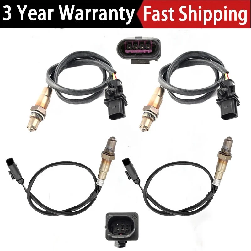 Sensor de oxígeno O2 arriba+abajo 4 piezas para Volkswagen Touareg 2007-2017 Audi Q7 2007-2010 Foto 1 de 4