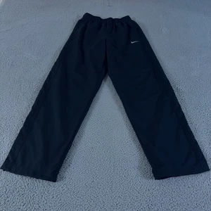 Nike Hose Herren klein marineblau Dri Fit gewebt Training Team Track Laufen Baggy Fitnessstudio - Bild 1 von 14